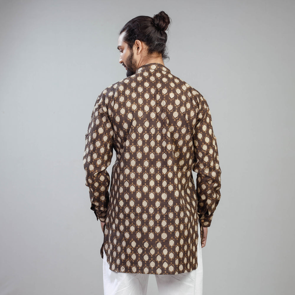 Block Printed Men Kurta
