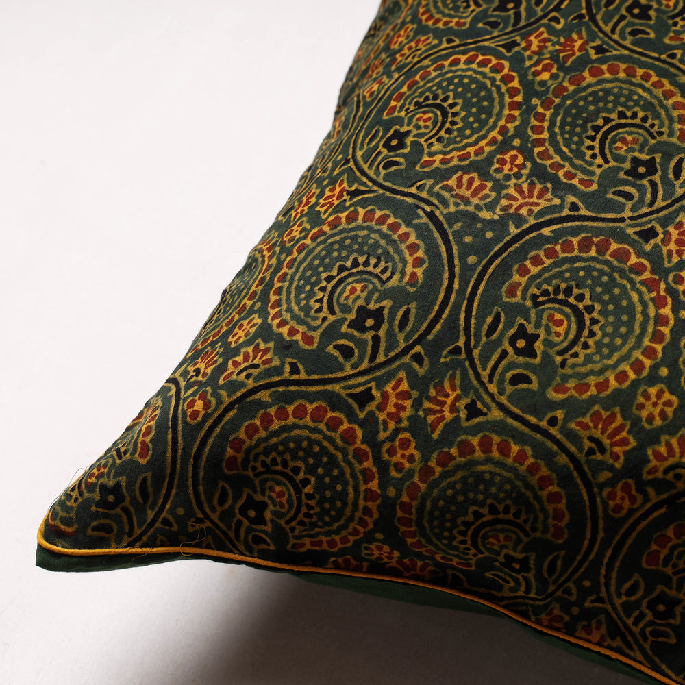 Ajrakh Cushion Cover