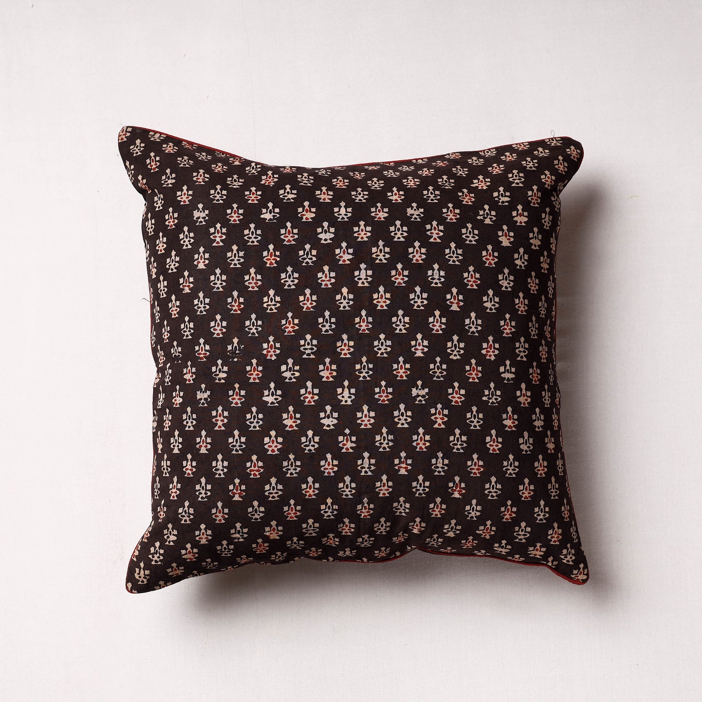 Ajrakh Cushion Cover