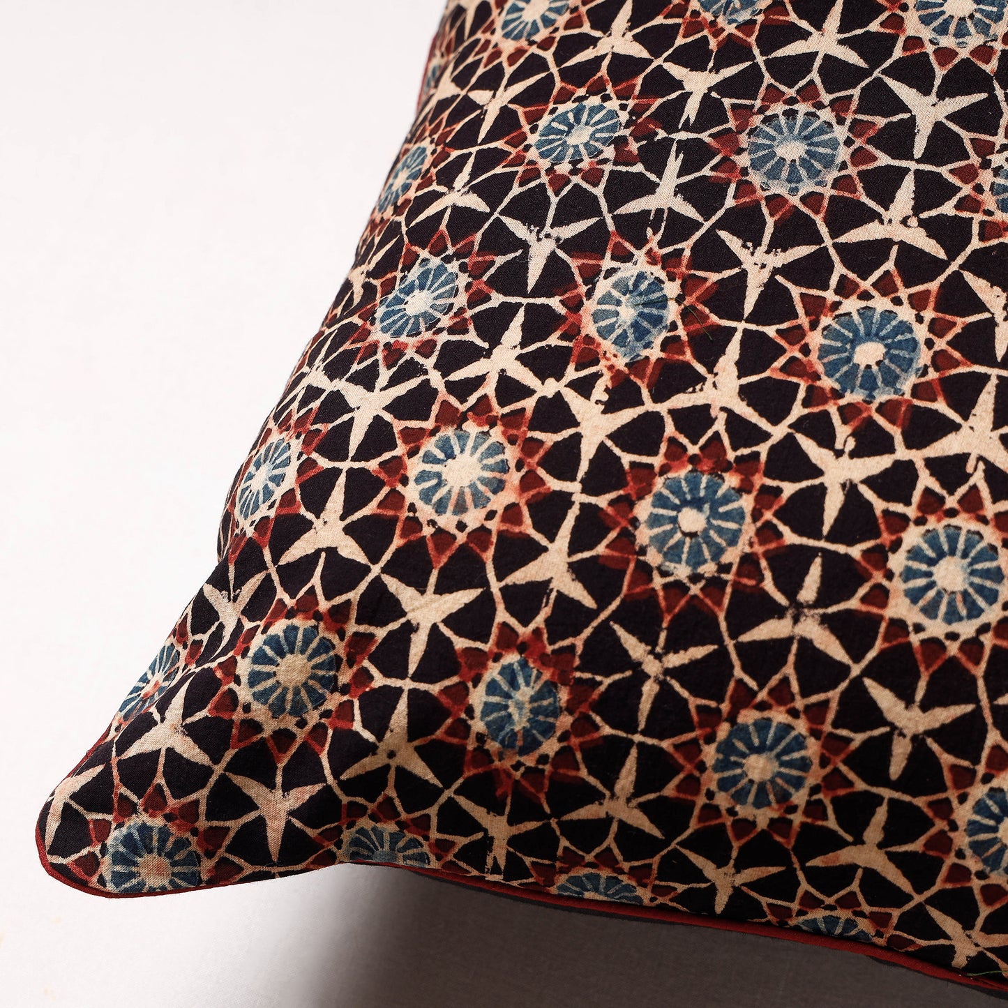 Ajrakh Cushion Cover 