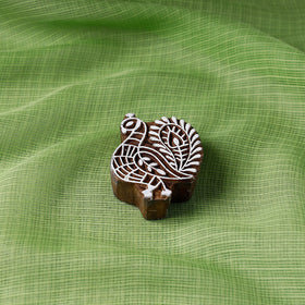  Hand Carved Sheesham Wood Block Fridge Magnet at iTokri.com 