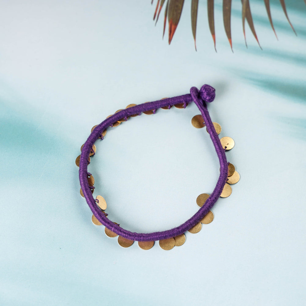 Handcrafted Patwa Anklet