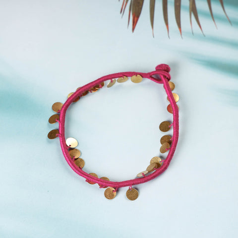 Handcrafted Patwa Anklet