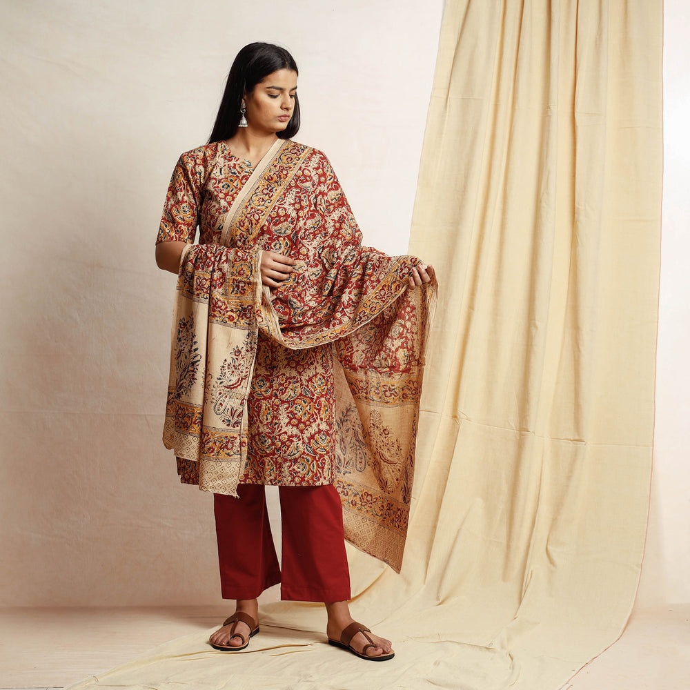 Kalamkari Kurta with Palazzo Set
