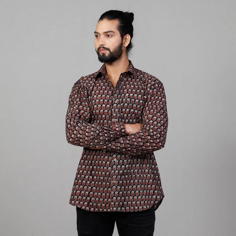 Block Printed men shirt