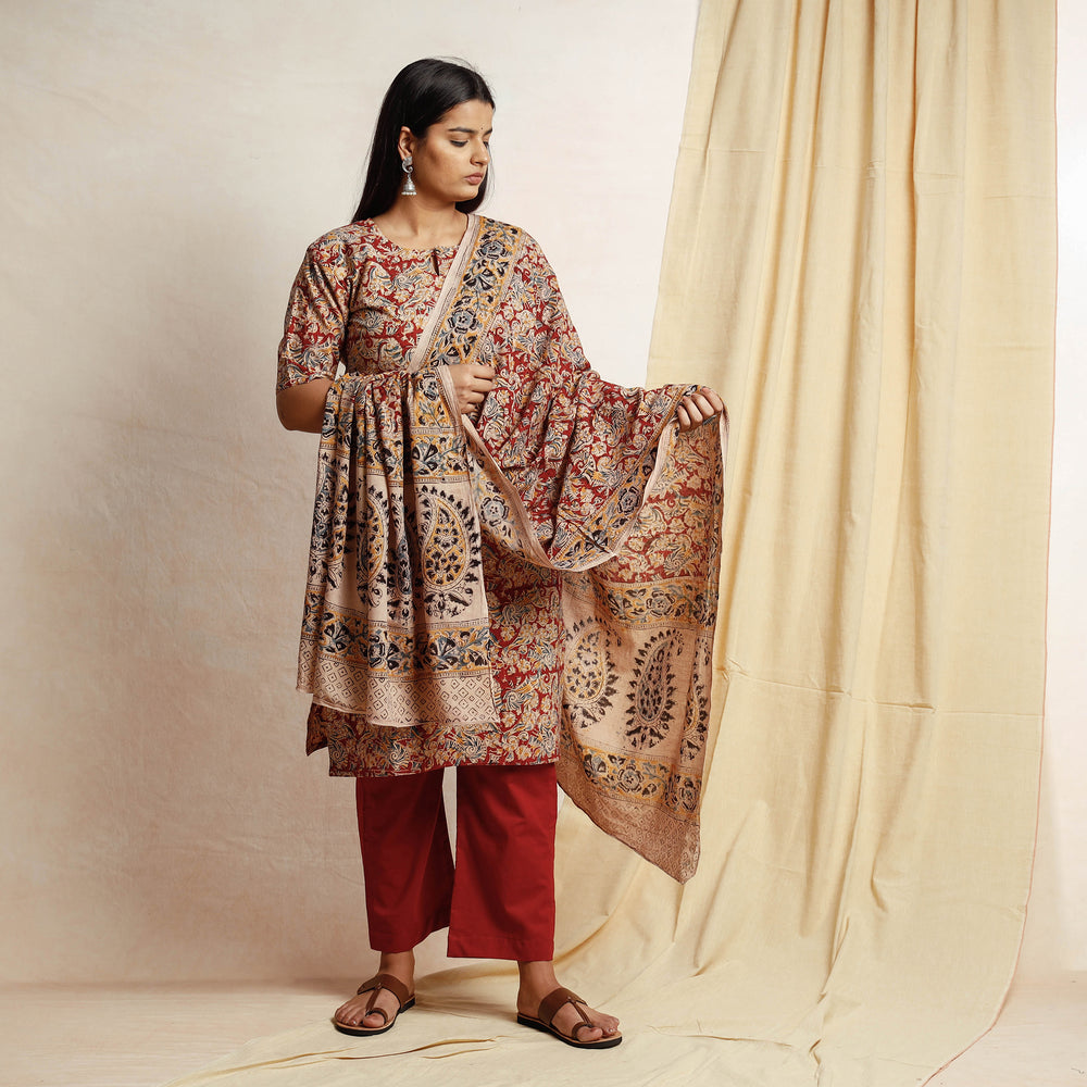 Kalamkari Kurta with Palazzo Set