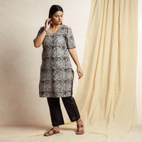 Kalamkari Kurta with Palazzo & Dupatta Set
