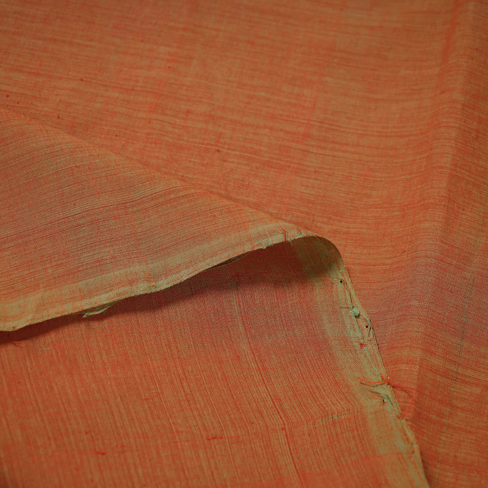 Orange Sand Original Mangalagiri Handloom Cotton Fabric