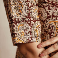 Kalamkari Kurta with Palazzo & Dupatta Set
