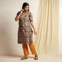 Kalamkari Kurta with Palazzo & Dupatta Set
