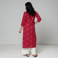 Jacquard Cotton Kurta