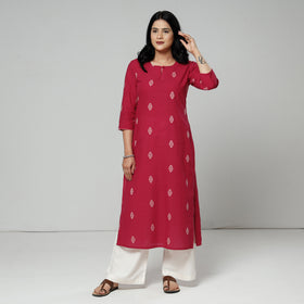Jacquard Cotton Kurta