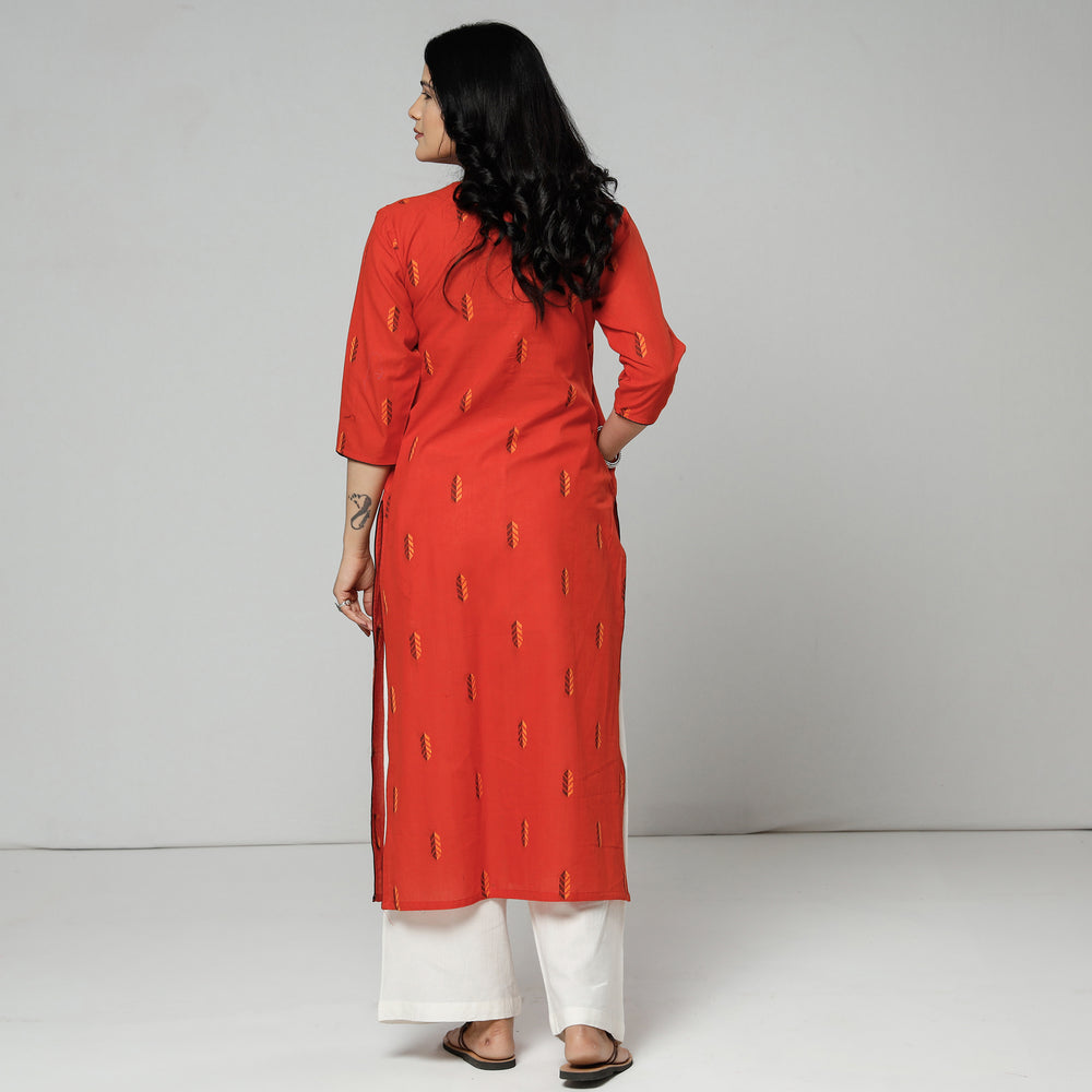 jacquard kurta