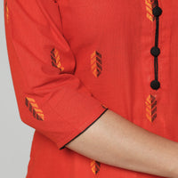 jacquard kurta