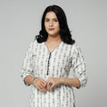 Buy Jacquard Cotton Long Kurta Online l iTokri.com
