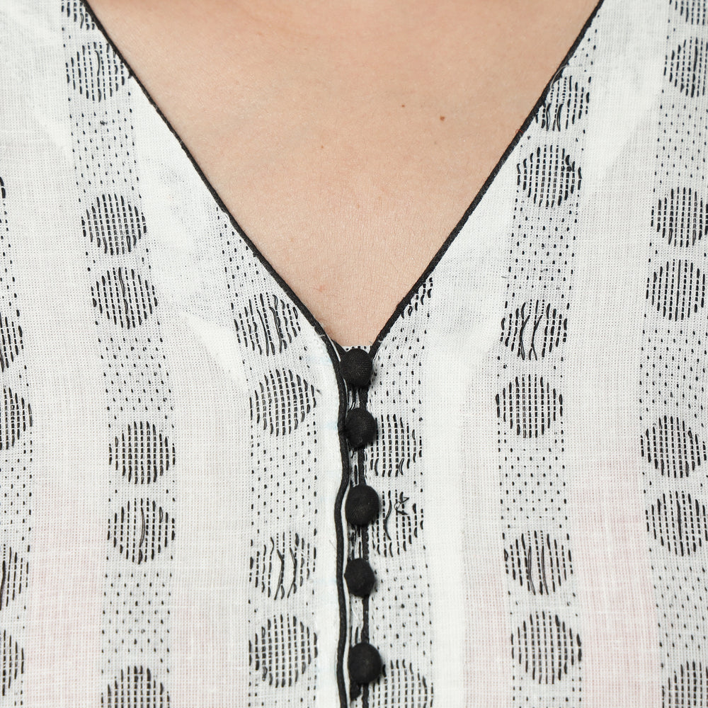 jacquard kurta