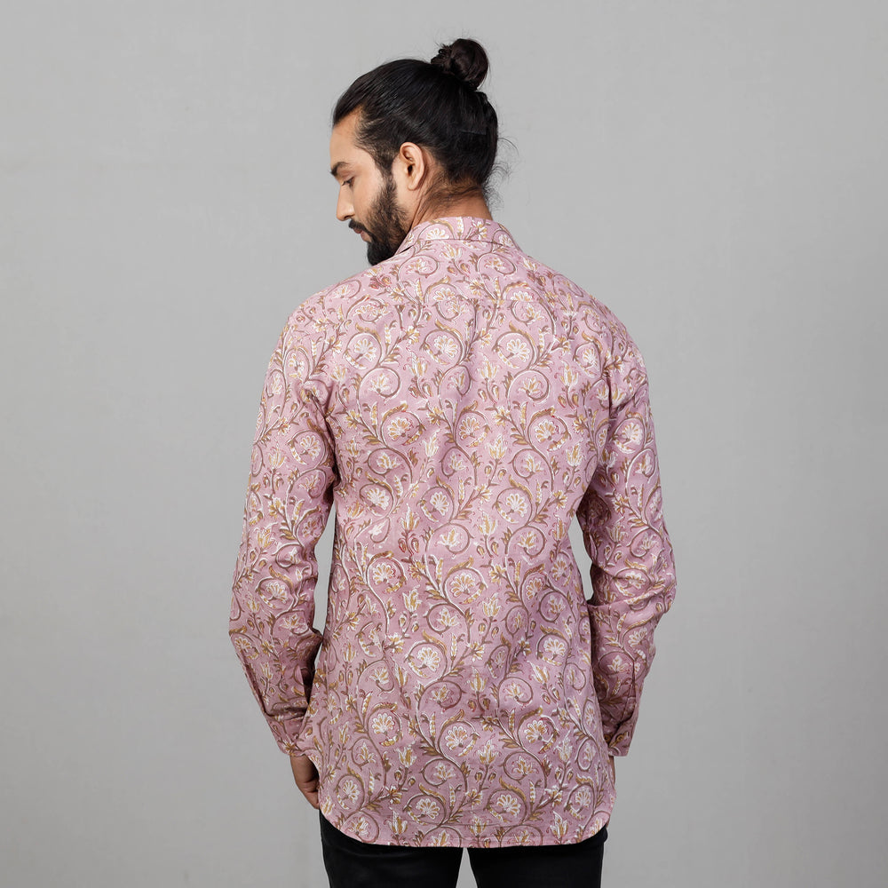 Block Printed Men Shirt