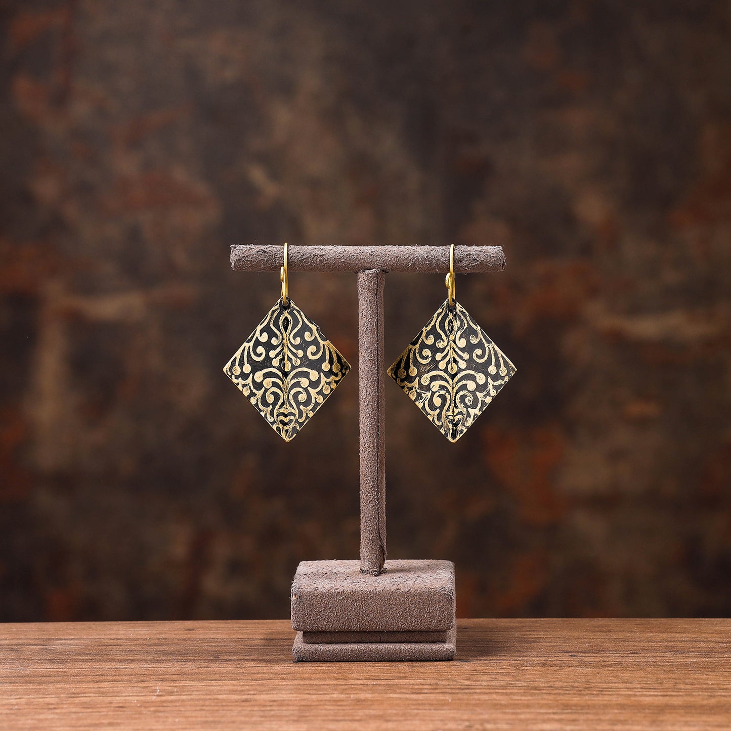 oxidised earrings