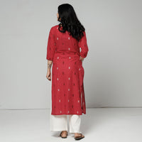 jacquard kurta