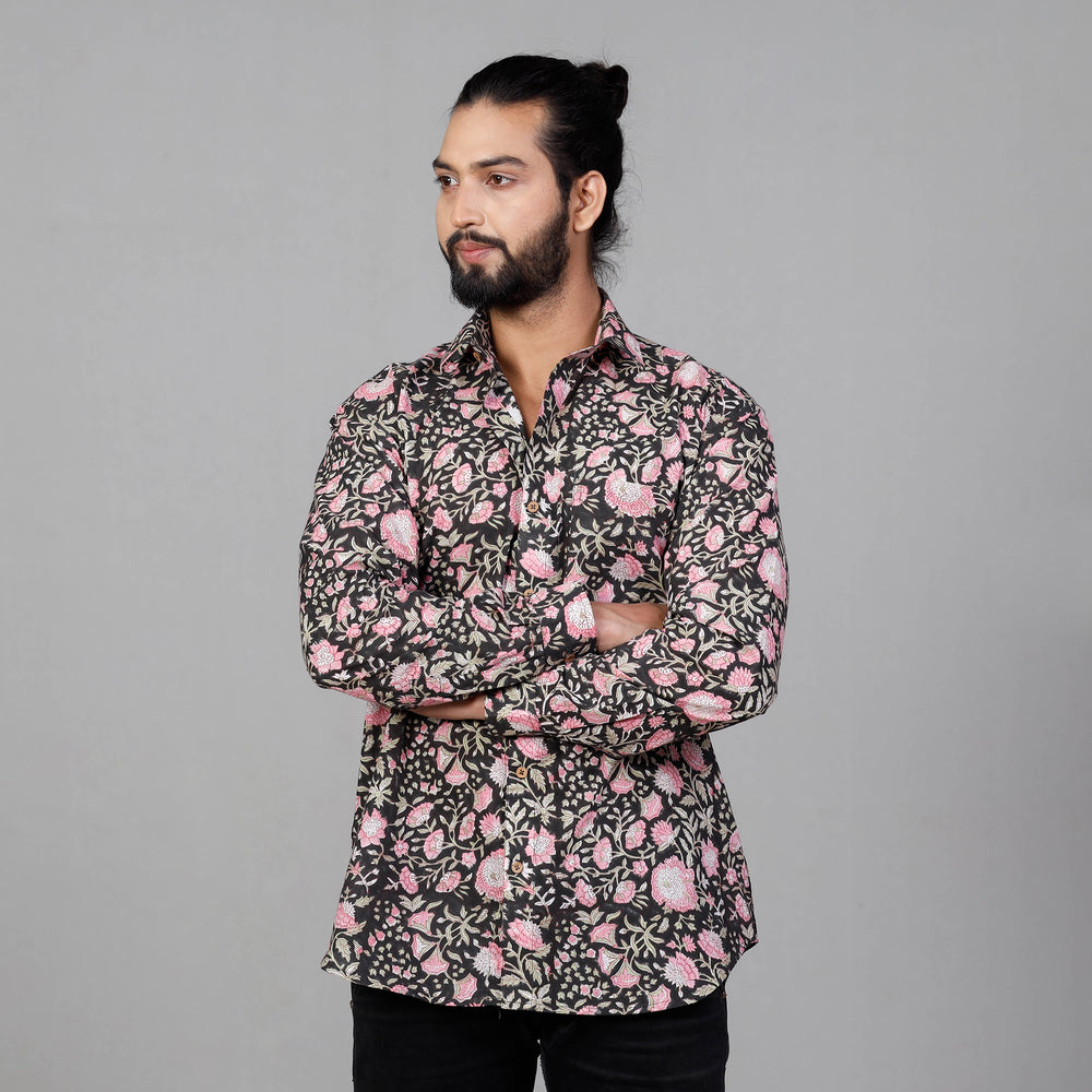 Block Printed Men Shirt