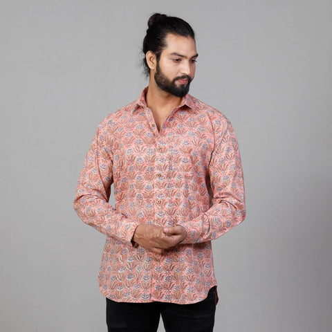 Sanganeri Men Shirt