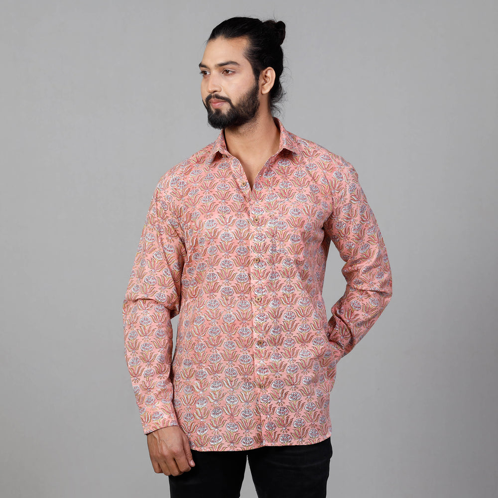 Sanganeri Men Shirt