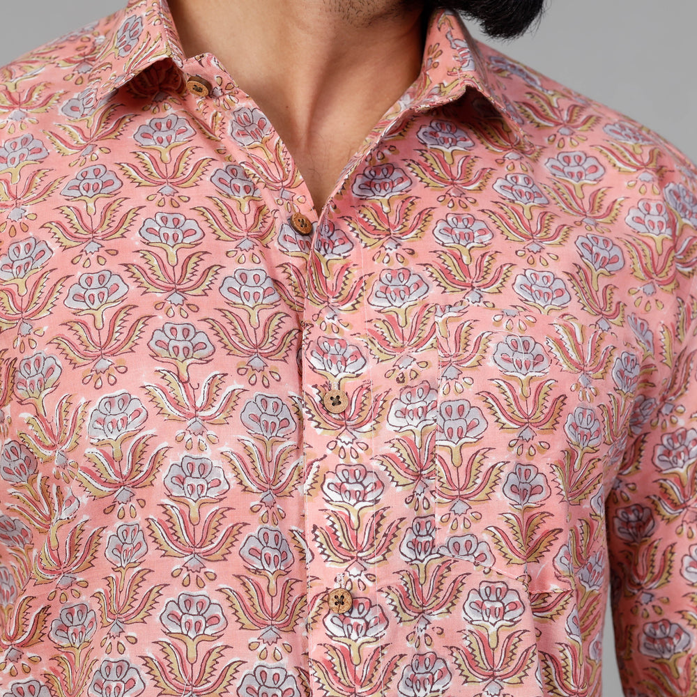 Sanganeri Men Shirt