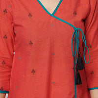 jacquard kurta