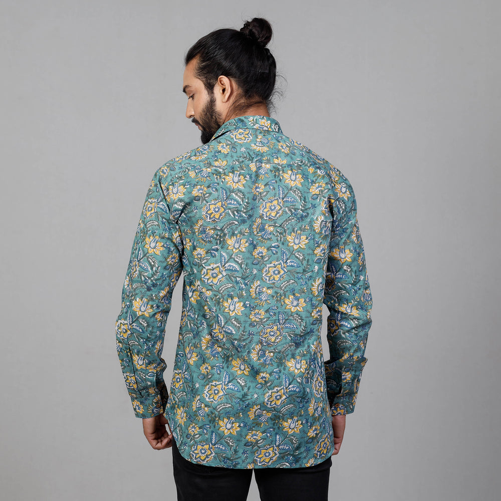 Block Printed Men Shirt