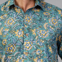 Block Printed Men Shirt