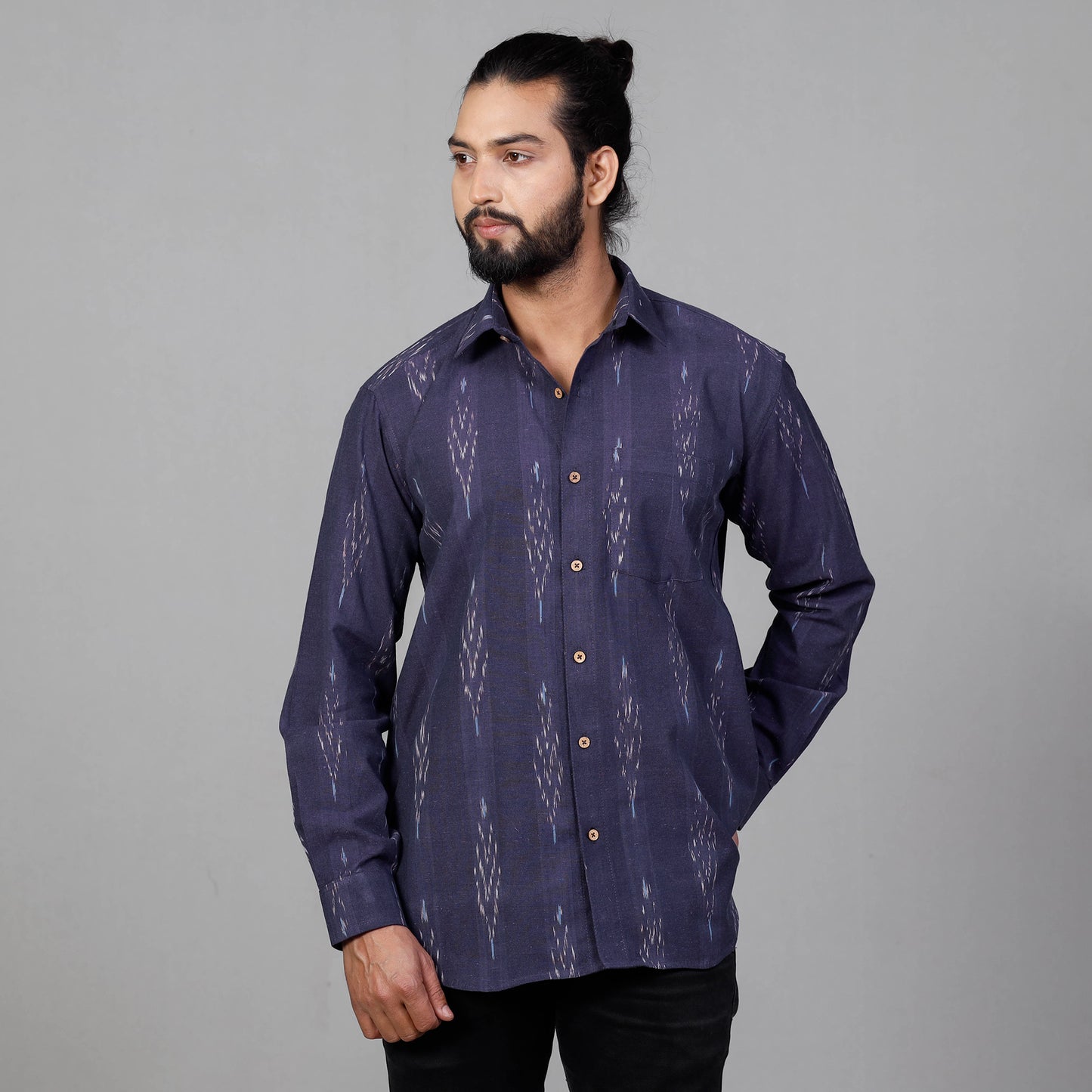 pochampally ikat shirt 