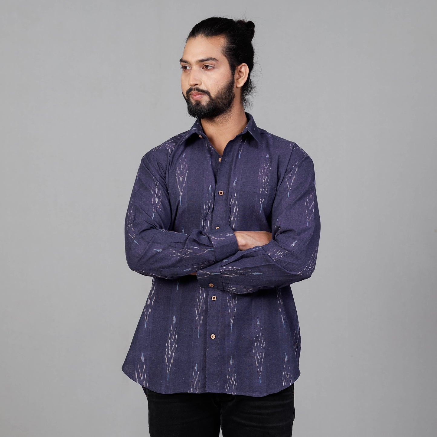 pochampally ikat shirt 