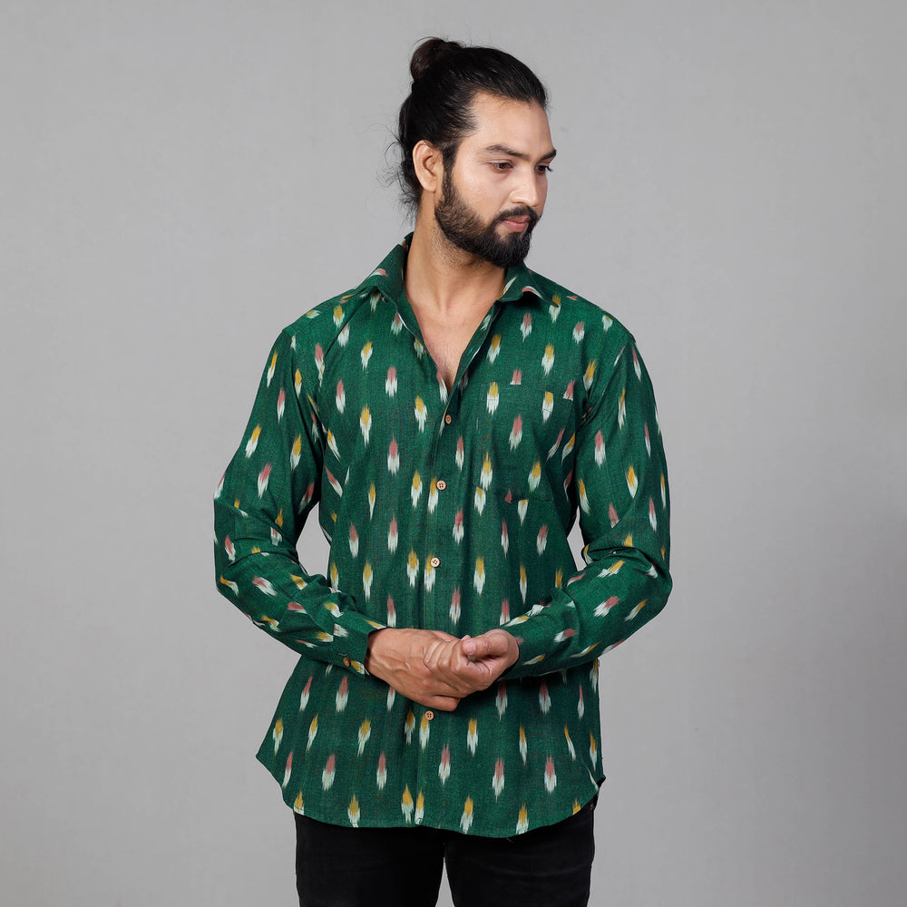  Pochampally Ikat men shirt