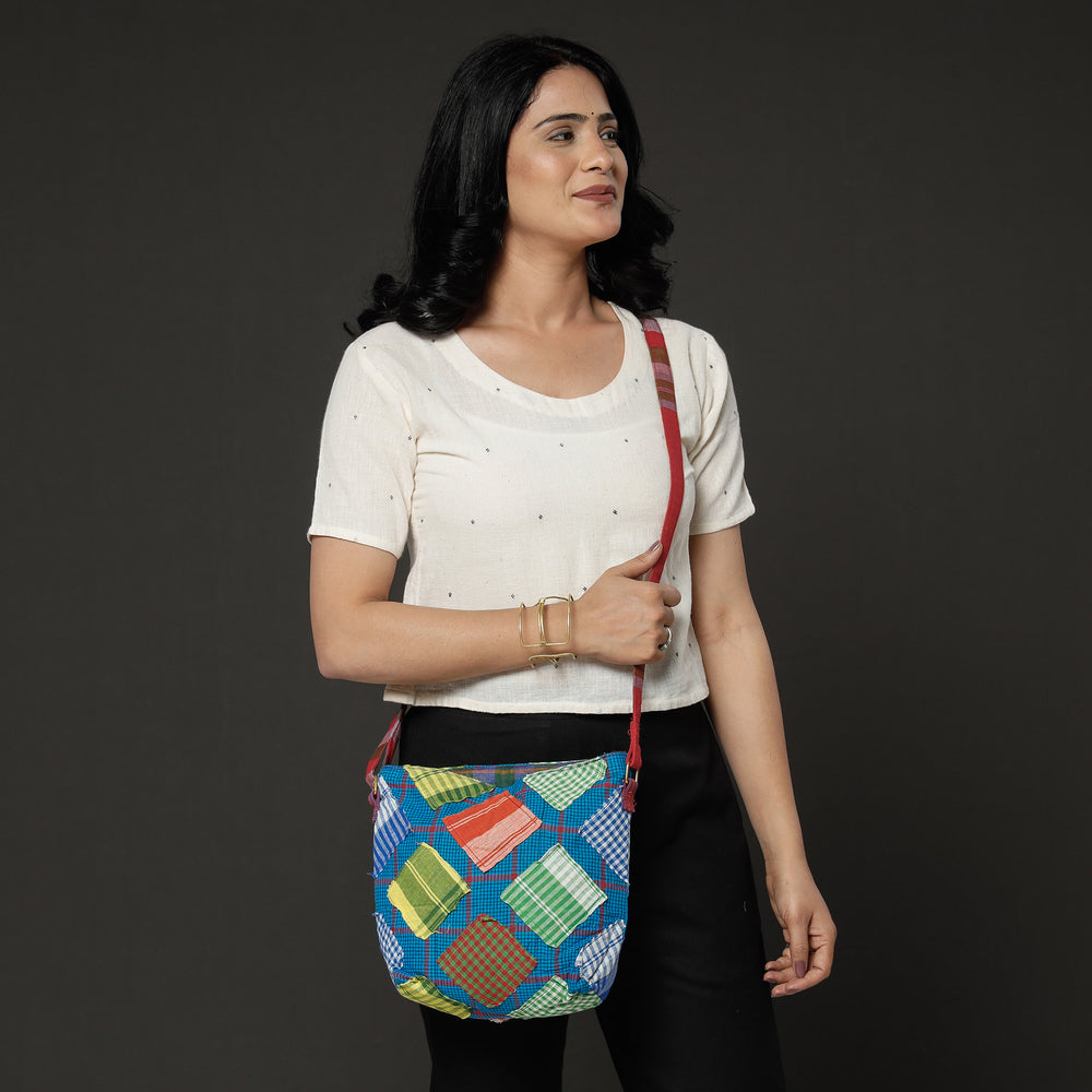 Embroidery Sling Bag