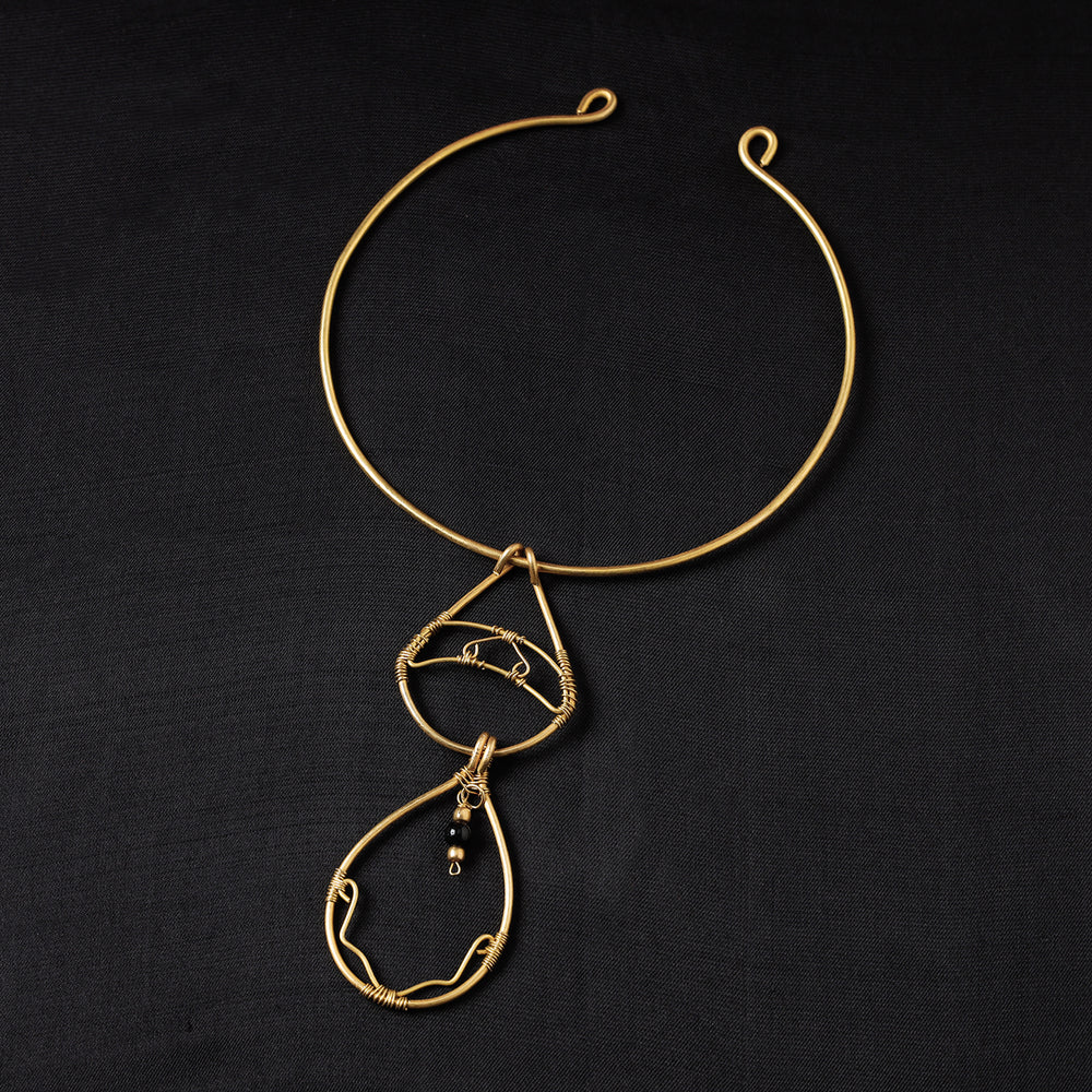 dokra choker necklace