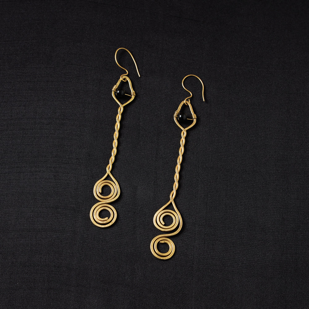 Brass Metal Handcrafted Dokra Earrings