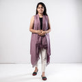  Kullu Karishma Handwoven Angora & Merino Wool Knitted Wrap  