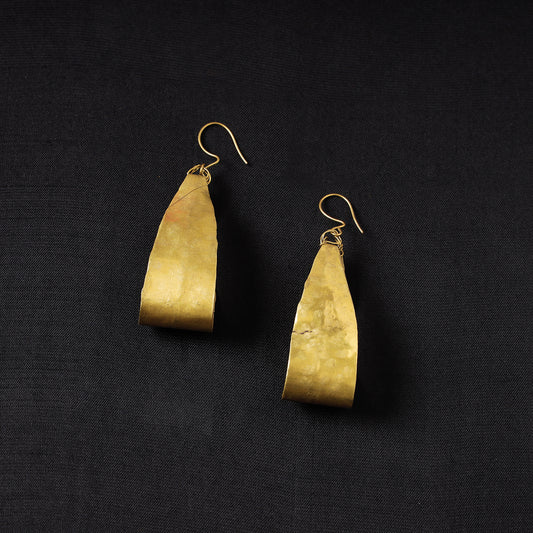 Brass Metal Handcrafted Dokra Earrings by Asalkaar