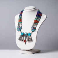 tibetan beadwork necklace