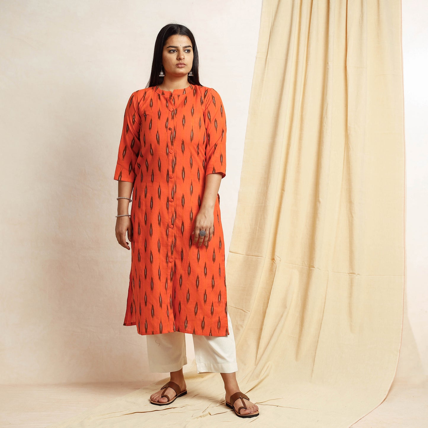 Pochampally Ikat kurta