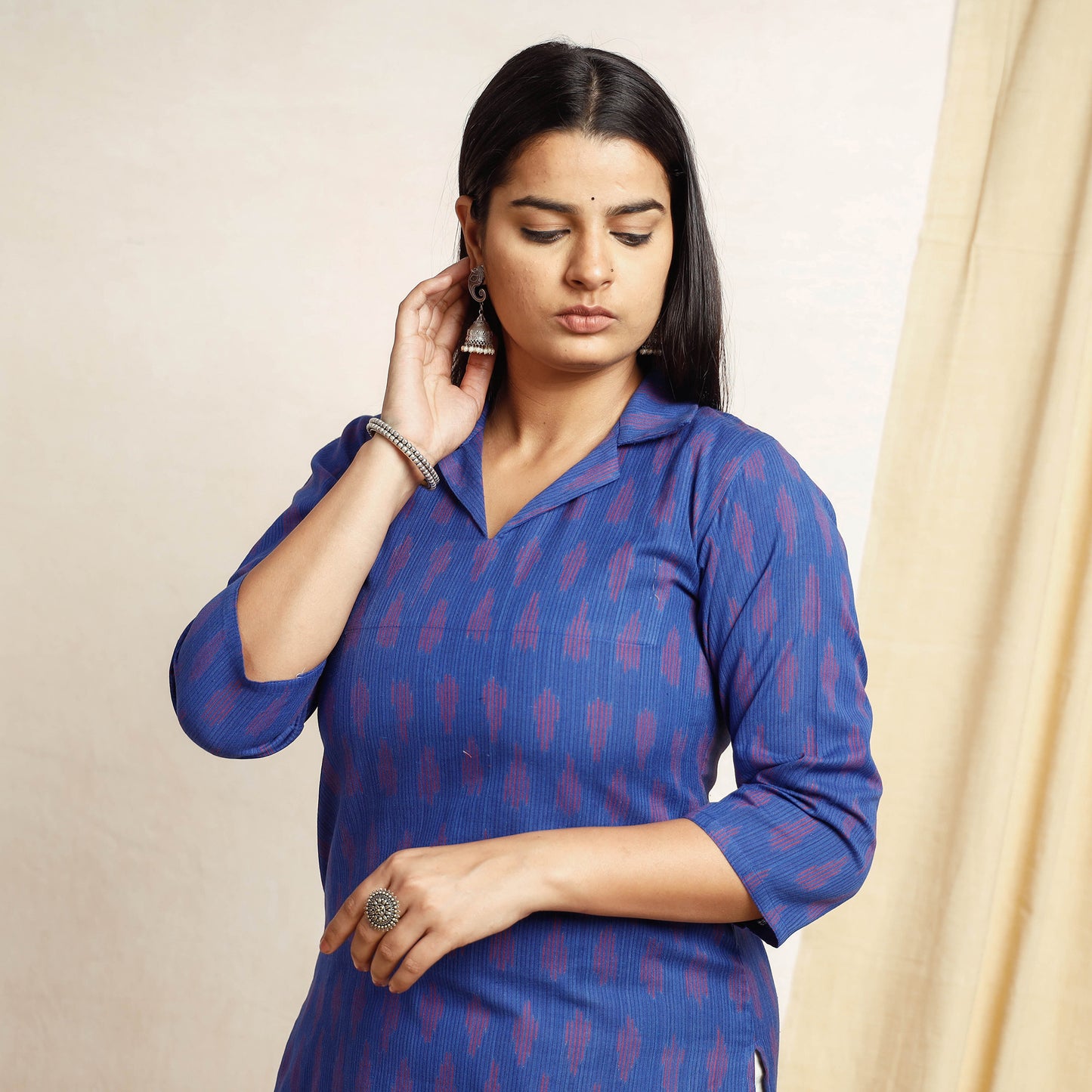 pochampally ikat kurta