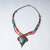 tibetan beadwork necklace