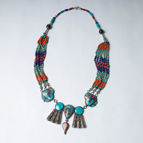 Buy Ethnic Tribal Tibetan Beadwork Necklace from Himalaya Online at iTokri.com
