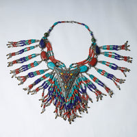 tibetan beadwork necklace