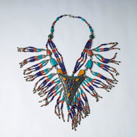 tibetan beadwork necklace