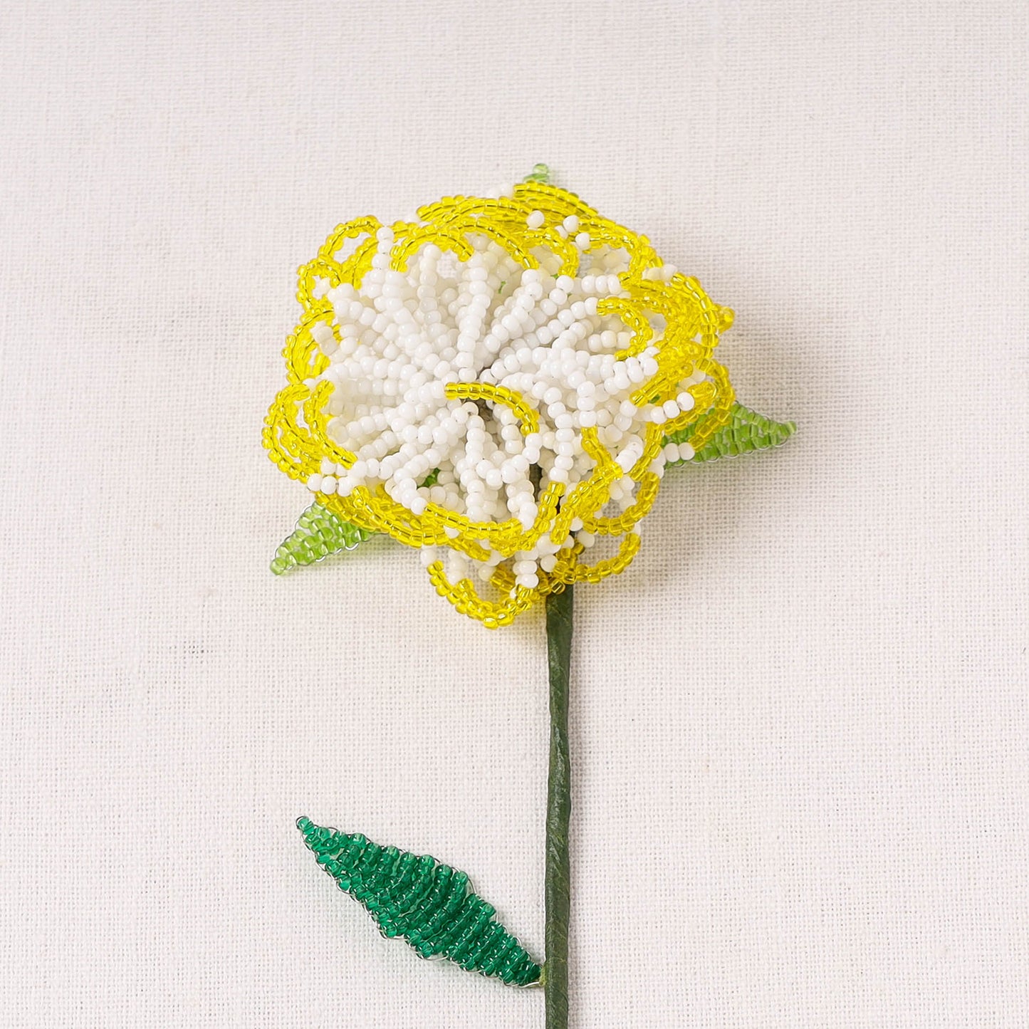 Hapur Flower Beadwork Stick by Aagaz