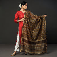 Silk Kurta with Bagru Dupatta
