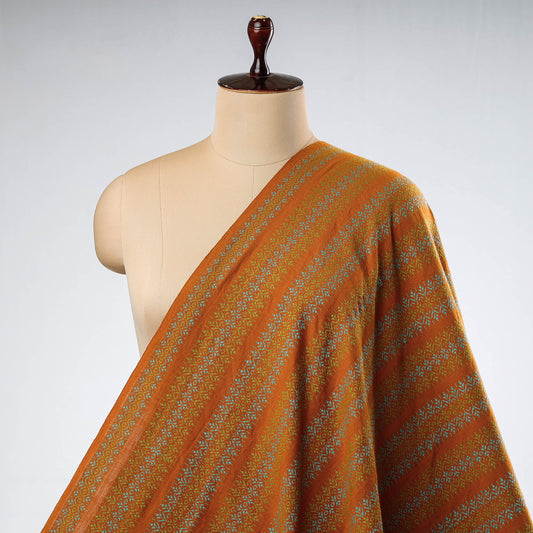 Brown - Bodoweaves Handloom Cotton Fabric