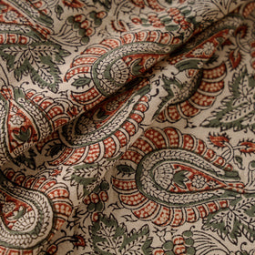  Pedana Kalamkari Block Printing Cotton Fabric 