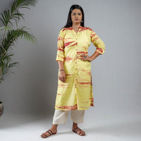 shibori tie-dye kurta